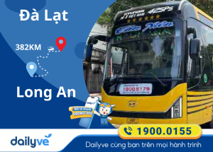 Vé xe từ Đà Lạt đi Long An