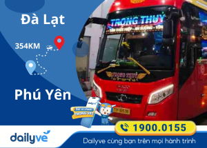 Vé xe từ Đà Lạt đi Phú Yên