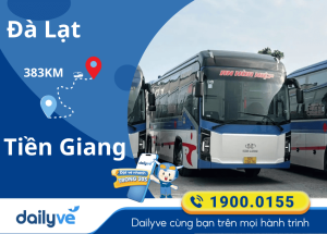 Vé xe từ Đà Lạt đi Tiền Giang