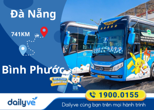Vé xe từ Đà Nẵng đi Bình Phước