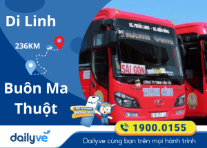 Vé xe từ Di Linh đi Buôn Ma Thuột