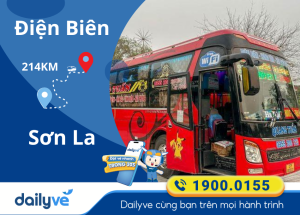 Vé xe từ Điện Biên đi Sơn La