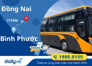 Vé xe từ Đồng Nai đi Bình Phước
