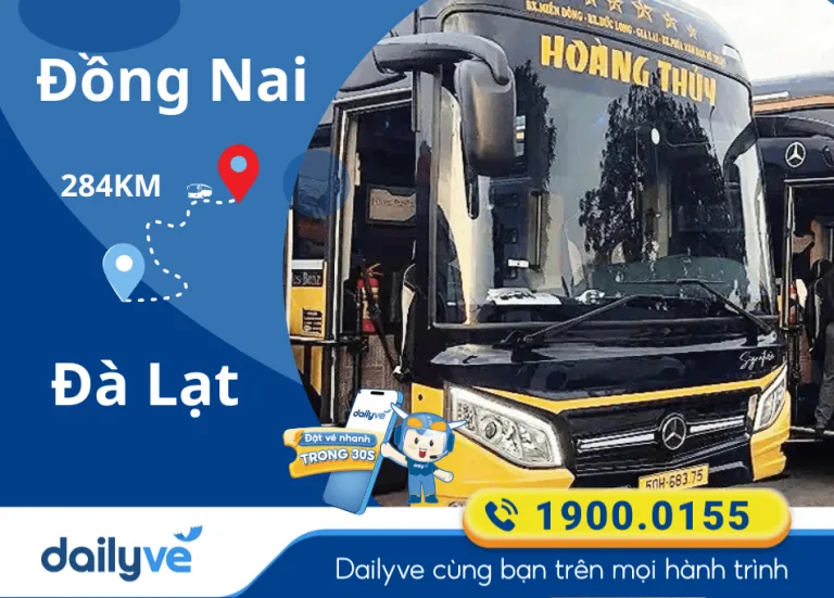 Vé xe từ Đồng Nai đi Đà Lạt