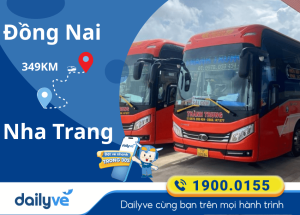 Vé xe từ Đồng Nai đi Nha Trang