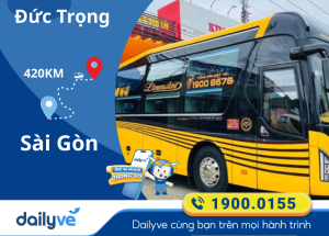 Vé xe từ Đức Trọng đi Sài Gòn