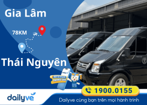 Vé xe từ Gia Lâm đi Thái Nguyên