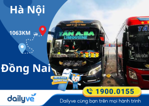 Vé xe từ Hà Nội đi Đồng Nai