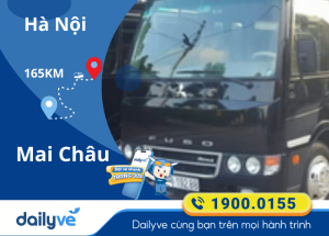 Vé xe từ Hà Nội đi Mai Châu
