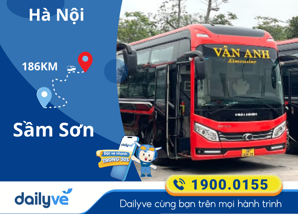 Vé xe từ Hà Nội đi Sầm Sơn