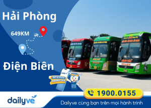 Vé xe từ Hải Phòng đi Điện Biên