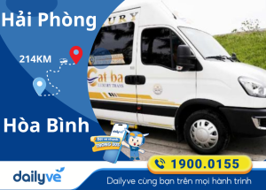Vé xe từ Hải Phòng đi Hòa Bình