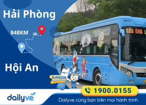 Vé xe từ Hải Phòng đi Hội An