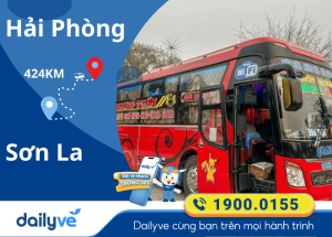 Vé xe từ Hải Phòng đi Sơn La