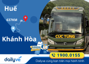 Vé xe từ Huế đi Khánh Hòa