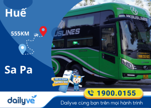 Vé xe từ Huế đi SaPa
