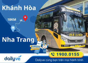 Vé xe từ Khánh Hòa đi Nha Trang