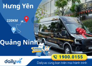 Vé xe Limousine từ Hưng Yên đi Quảng Ninh