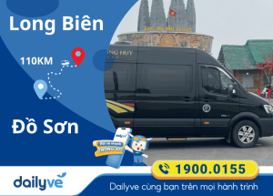 Vé xe từ Long Biên đi Đồ Sơn