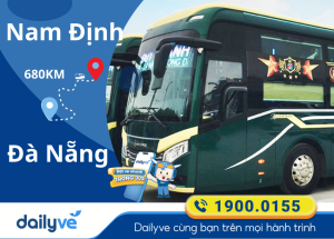 Vé xe từ Nam Định đi Đà Nẵng