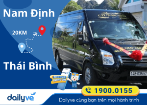 Vé xe từ Nam Định đi Thái Bình