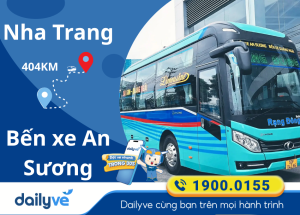 Vé xe từ Nha Trang đi Bến xe An Sương