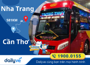 Vé xe từ Nha Trang đi Cần Thơ