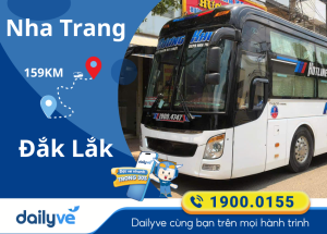 Vé xe từ Nha Trang đi Đắk Lắk
