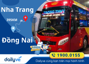 Vé xe từ Nha Trang đi Đồng Nai
