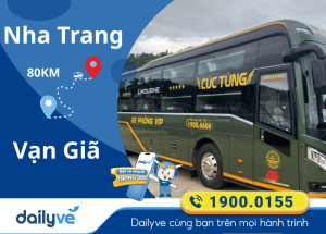 Vé xe từ Nha Trang đi Vạn Giã
