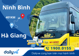 Vé xe từ Ninh Bình đi Hà Giang