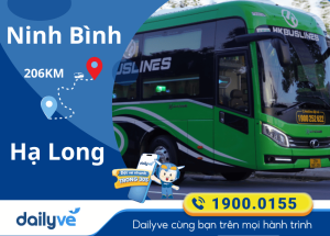 Vé xe từ Ninh Bình đi Hạ Long