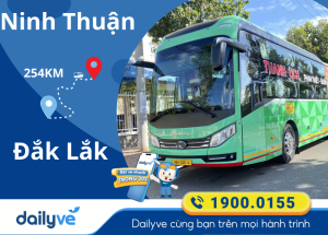 Vé xe từ Ninh Thuận đi Đắk Lắk