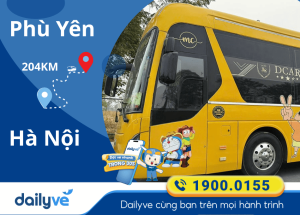 Vé xe từ Phù Yên đi Hà Nội