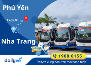 Vé xe từ Phú Yên đi Nha Trang