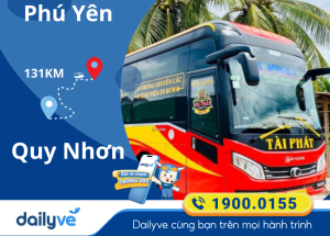Vé xe từ Phú Yên đi Quy Nhơn