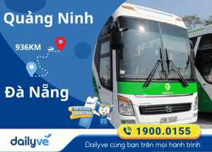 Vé xe từ Quảng Ninh đi Đà Nẵng