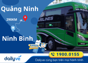 Vé xe từ Quảng Ninh đi Ninh Bình