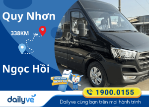 Vé xe từ Quy Nhơn đi Ngọc Hồi