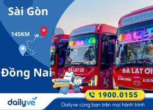 Vé xe từ Sài Gòn đi Đồng Nai