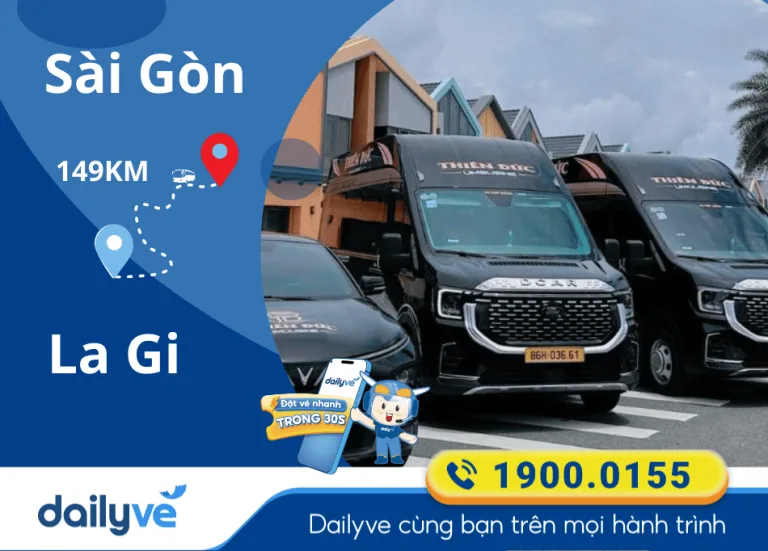 Vé xe từ Sài Gòn đi Lagi