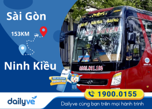 Vé xe từ Sài Gòn đi Ninh Kiều
