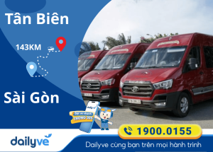 Vé xe từ Tân Biên đi Sài Gòn