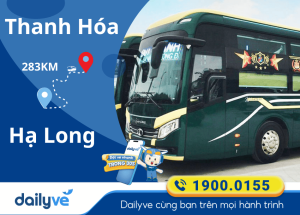 Vé xe từ Thanh Hóa đi Hạ Long
