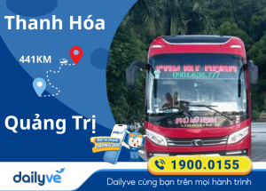 Vé xe từ Thanh Hóa đi Quảng Trị