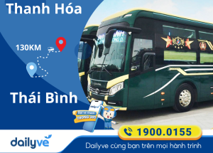 Vé xe từ Thanh Hóa đi Thái Bình