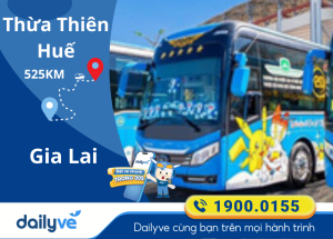Vé xe từ Thừa Thiên Huế đi Gia Lai