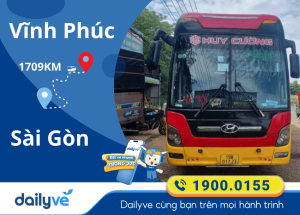 Vé xe từ Vĩnh Phúc đi Sài Gòn