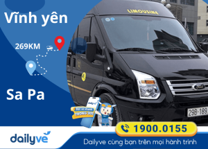 Vé xe từ Vĩnh Yên đi Sa Pa