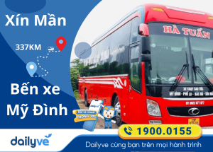 Vé xe từ Xín Mần đi Bến xe Mỹ Đình